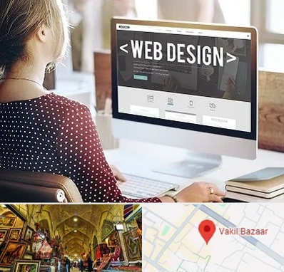 شرکت طراحی سایت در بازار وکیل شیراز