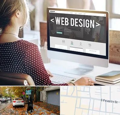 شرکت طراحی سایت در خیابان فلسطین