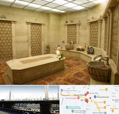 حمام ترکی در پارک وی