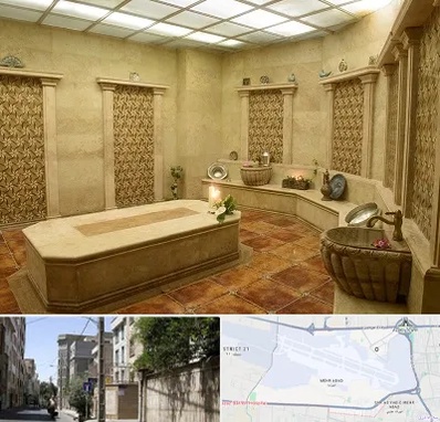حمام ترکی در مهرآباد