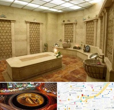 حمام ترکی در میدان ولیعصر