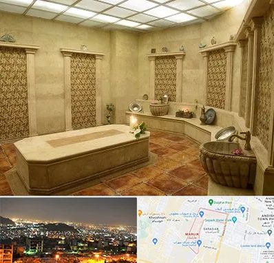 حمام ترکی در مارلیک کرج