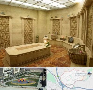 حمام ترکی در مرزداران تبریز