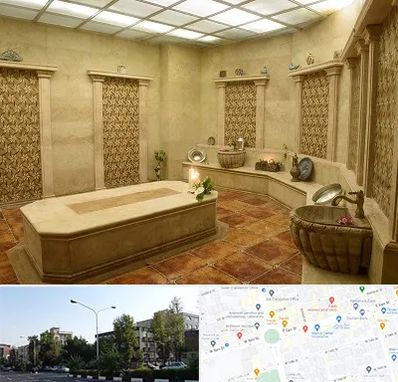 حمام ترکی در میدان کاج