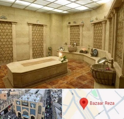 حمام ترکی در بازار رضا مشهد