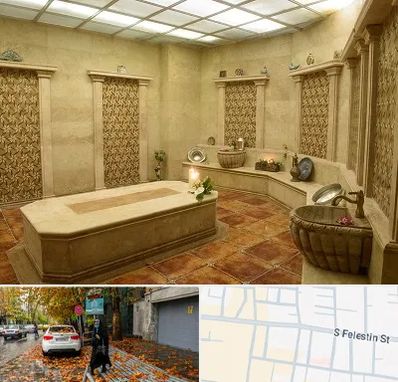 حمام ترکی در خیابان فلسطین