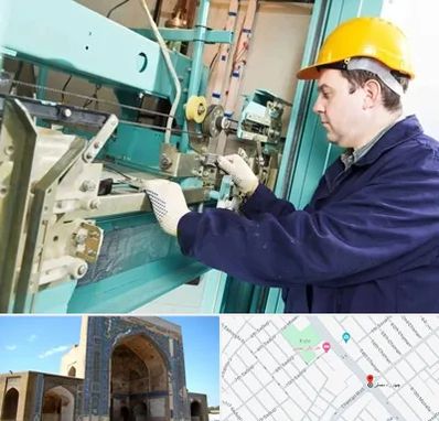 قطعات آسانسور در مصلی مشهد