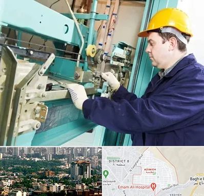 قطعات آسانسور در عظیمیه کرج