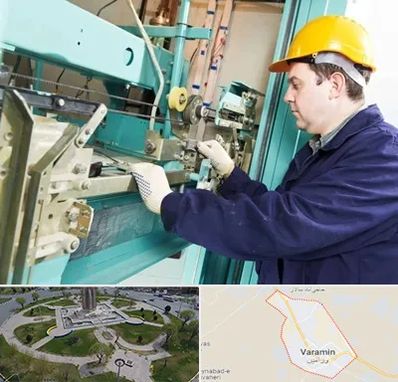 قطعات آسانسور در ورامین