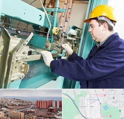 قطعات آسانسور در سهند تبریز