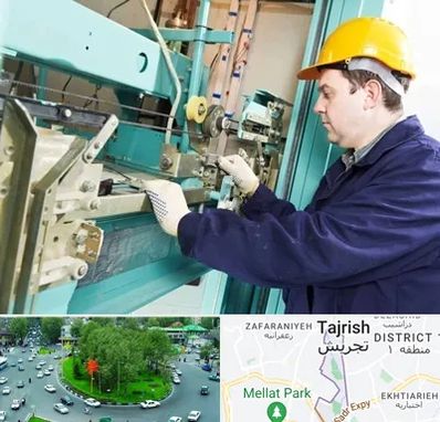 قطعات آسانسور در تجریش 