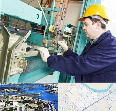 قطعات آسانسور در کوروش اهواز
