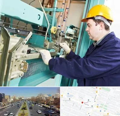 قطعات آسانسور در بلوار معلم مشهد