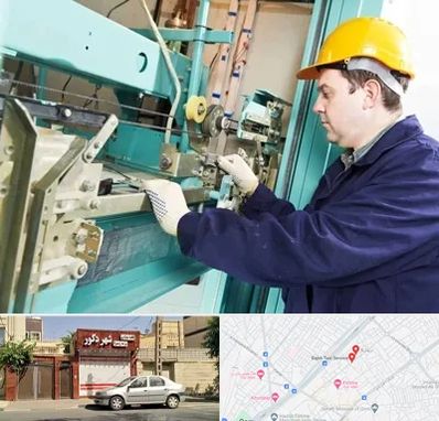 قطعات آسانسور در باجک قم