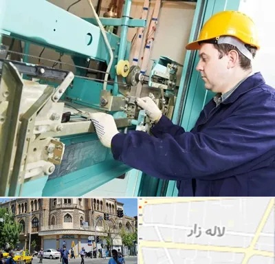 قطعات آسانسور در لاله زار