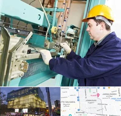 قطعات آسانسور در جمهوری 