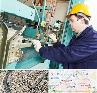 قطعات آسانسور در شهرک غرب مشهد