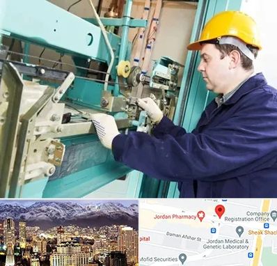 قطعات آسانسور در جردن