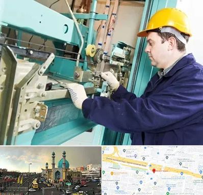 قطعات آسانسور در رسالت