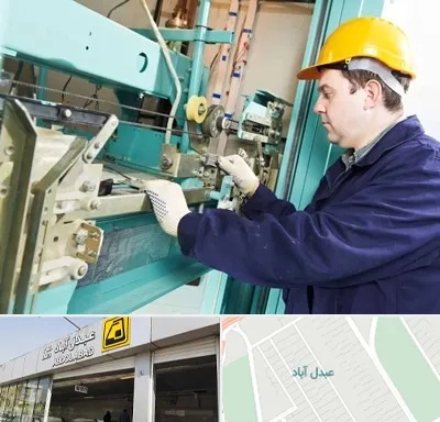 قطعات آسانسور در عبدل آباد