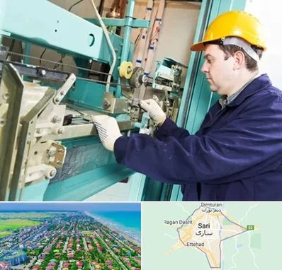 قطعات آسانسور در ساری