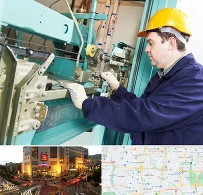 قطعات آسانسور در جنت آباد تهران 