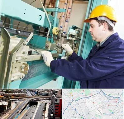 قطعات آسانسور در ستارخان شیراز