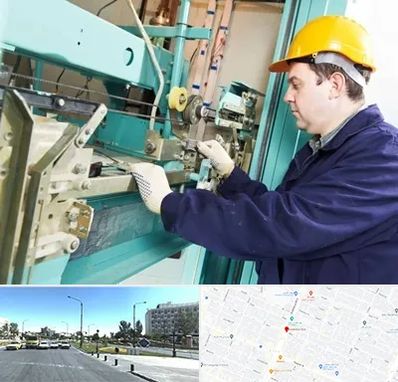 قطعات آسانسور در بلوار کلاهدوز مشهد