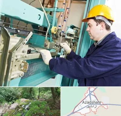 قطعات آسانسور در آزادشهر