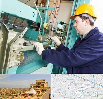 قطعات آسانسور در هاشمیه مشهد