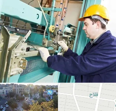 قطعات آسانسور در فلاح