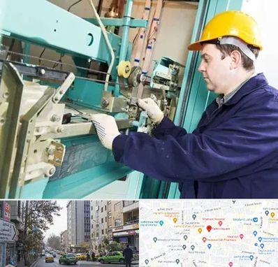 قطعات آسانسور در فاطمی