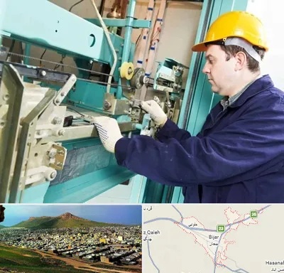 قطعات آسانسور در بیجار