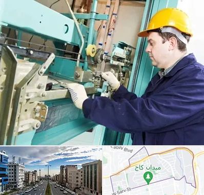 قطعات آسانسور در سعادت آباد 