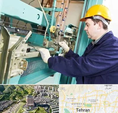 قطعات آسانسور در شمال تهران