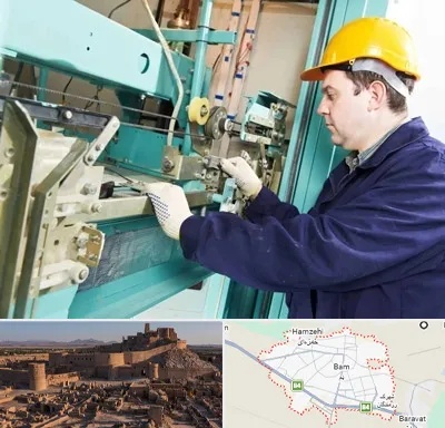 قطعات آسانسور در بم