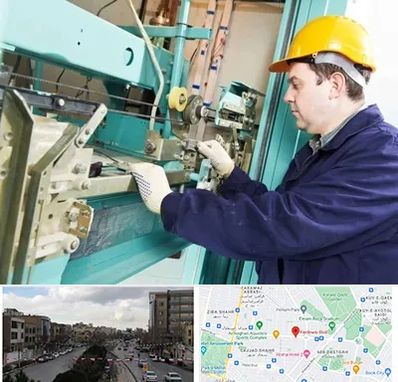 قطعات آسانسور در بلوار فردوسی مشهد