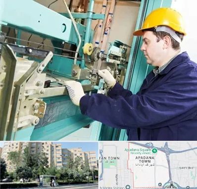 قطعات آسانسور در آپادانا