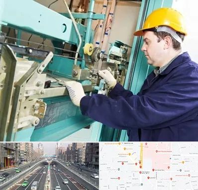 قطعات آسانسور در توحید