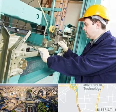 قطعات آسانسور در استاد معین 