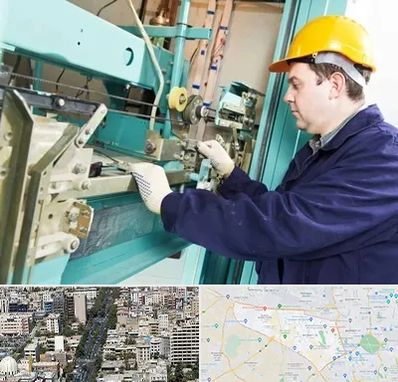 قطعات آسانسور در منطقه 18 تهران