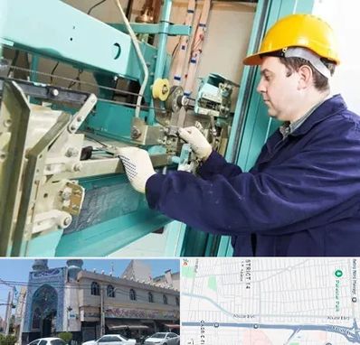قطعات آسانسور در بلوار ابوذر