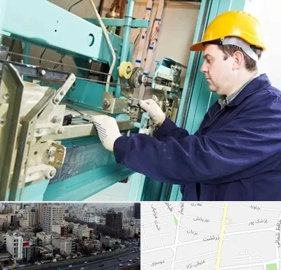 قطعات آسانسور در زرتشت