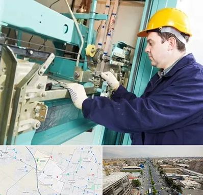 قطعات آسانسور در حصارک کرج