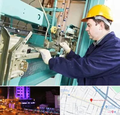 قطعات آسانسور در آبرسان تبریز