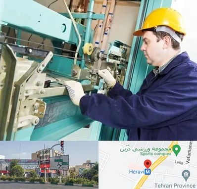 قطعات آسانسور در هروی