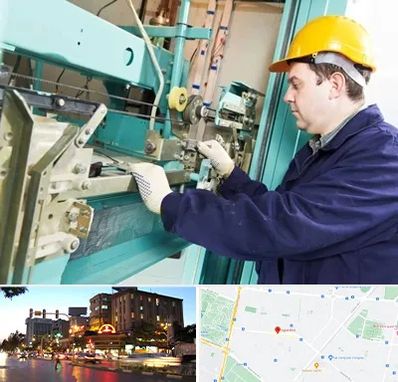 قطعات آسانسور در بلوار سجاد مشهد