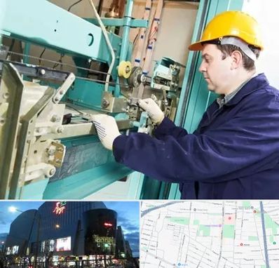 قطعات آسانسور در بلوار اباذر