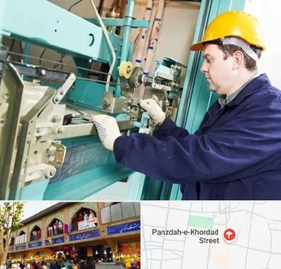 قطعات آسانسور در 15 خرداد