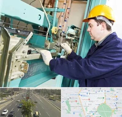 قطعات آسانسور در منطقه 17 تهران